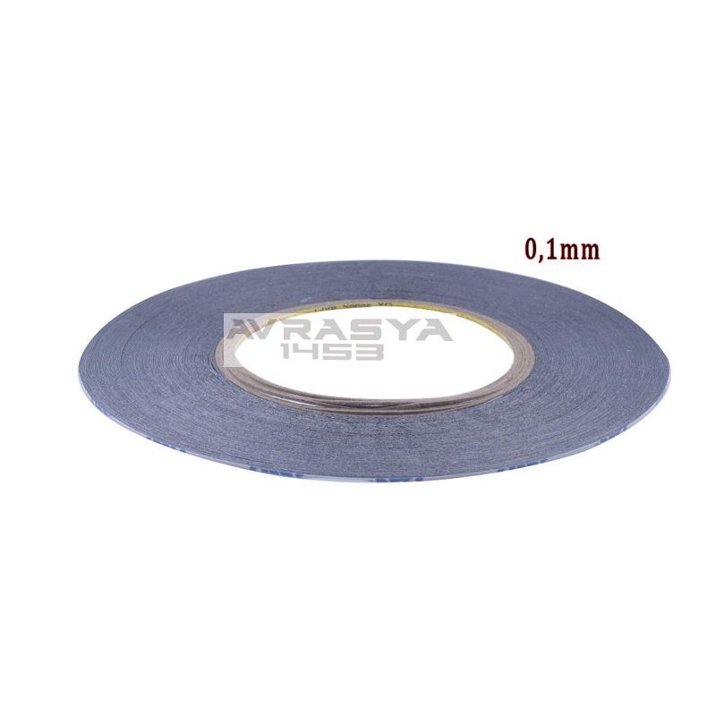 3M Siyah �ift Tarafl� Bant 1Mm