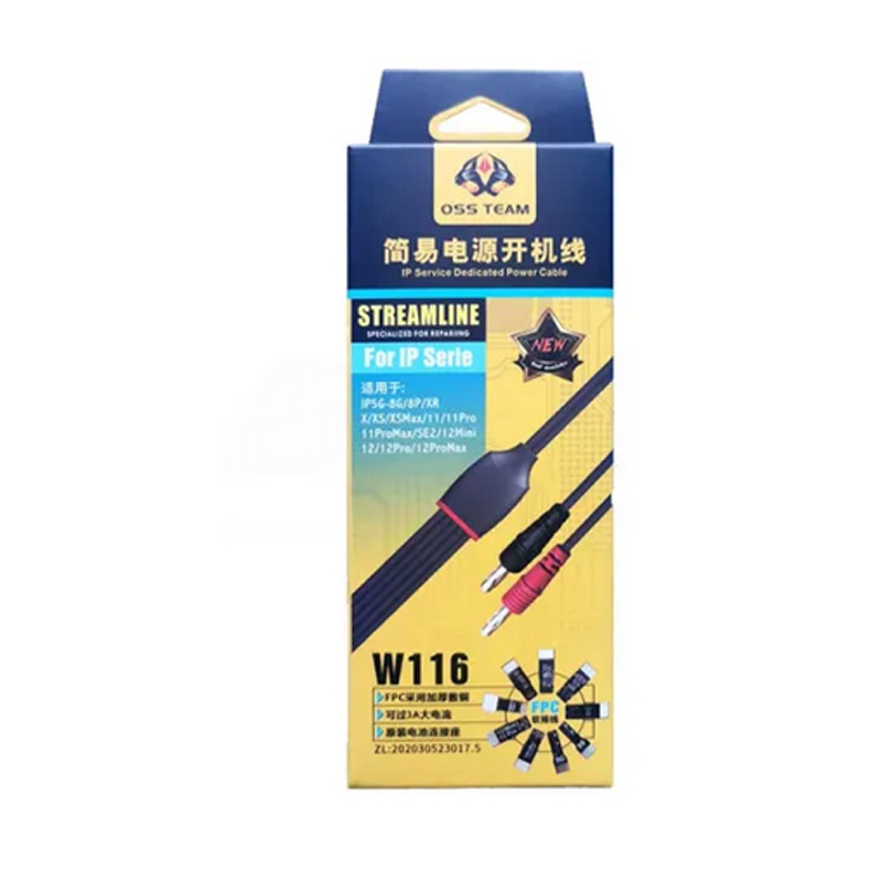 Oss Team W116 Batarya Power Kablosu