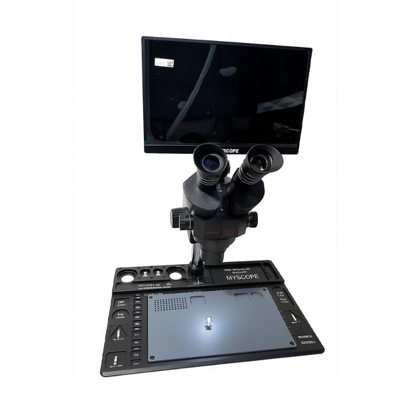 Mikroskop Td-7s Kamera Yuval� Siyah Kafa Siyah Ped