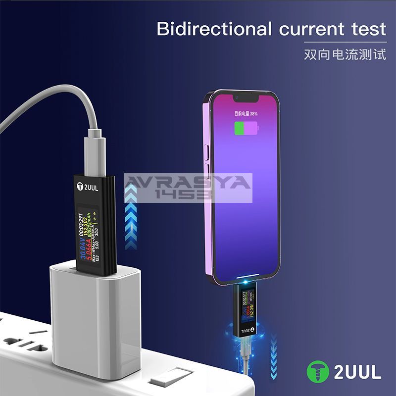 2Uul Pw21 Mini Type-C Voltaj lc