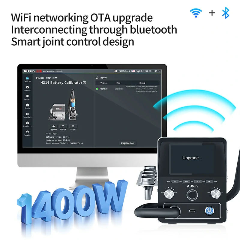 Aixun AX-H314D 1400W Scak Hava