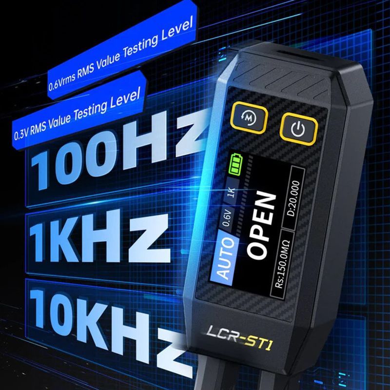 Fnirsi LCR-ST1 Mini Ak�ll� Dijital C�mb�z LCR SMD ESR Test Cihaz�