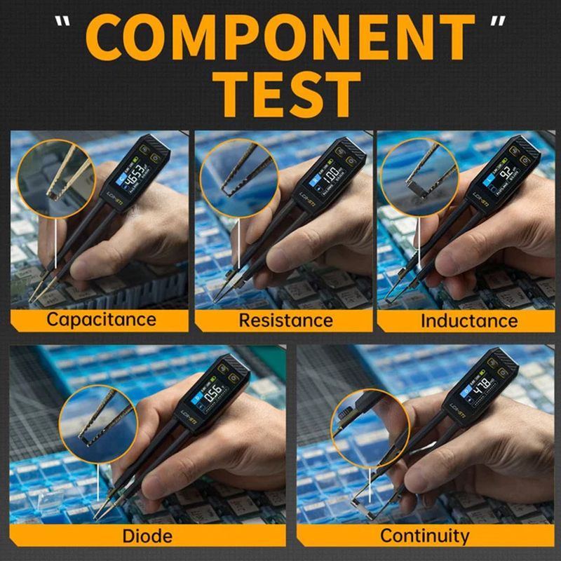Fnirsi LCR-ST1 Mini Ak�ll� Dijital C�mb�z LCR SMD ESR Test Cihaz�