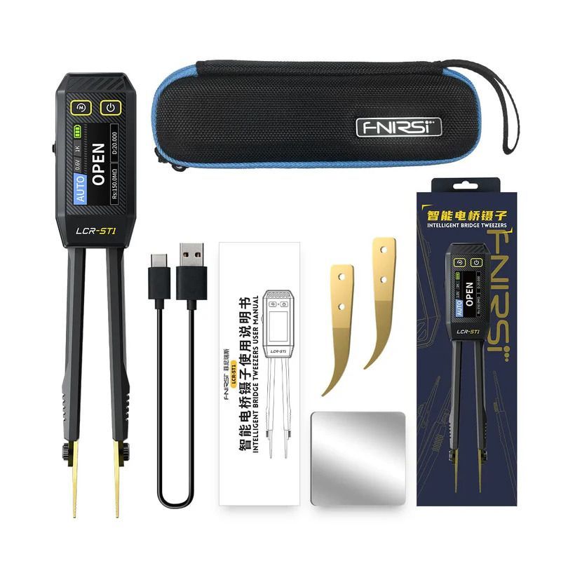 Fnirsi LCR-ST1 Mini Ak�ll� Dijital C�mb�z LCR SMD ESR Test Cihaz�