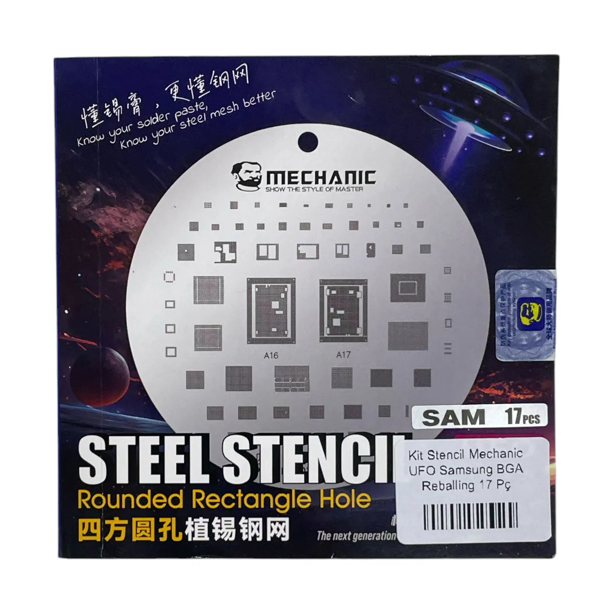 Mechanic Ufo Samsung 17 Entegre Kalp Set