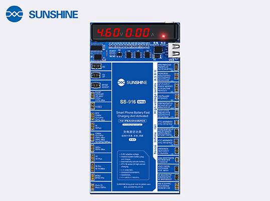 Sunshine SS-916 Ultra Android Iph 4 den Iph 17 Pro Max Batarya oklama