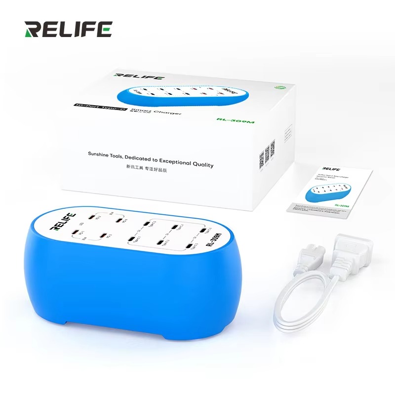 Relife Rl-309M 10 Port Usb Tester