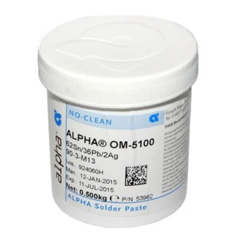 Alpha Om5100 52g 183 Derece Beyaz Box S�v� Lehim