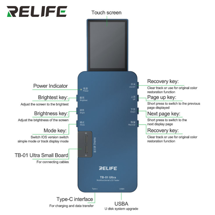 Relife Tb-01 Ultra Ekran