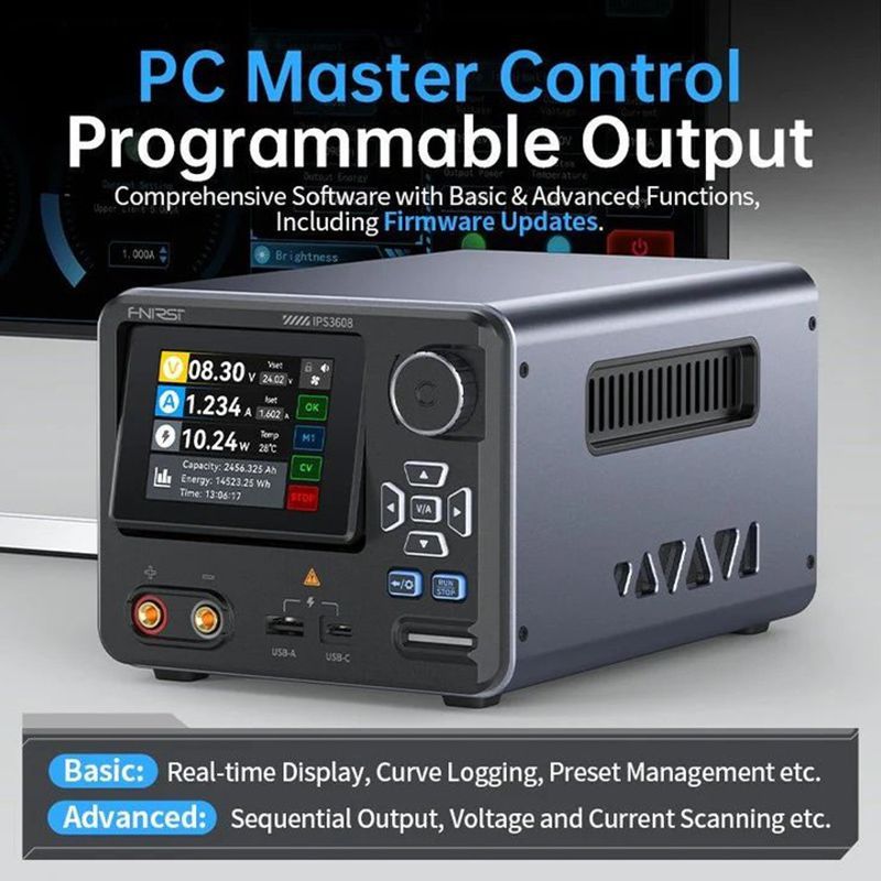 Fnirsi IPS3608 AC-DC Ak�ll� Dijital Kontrol G�� Kayna��