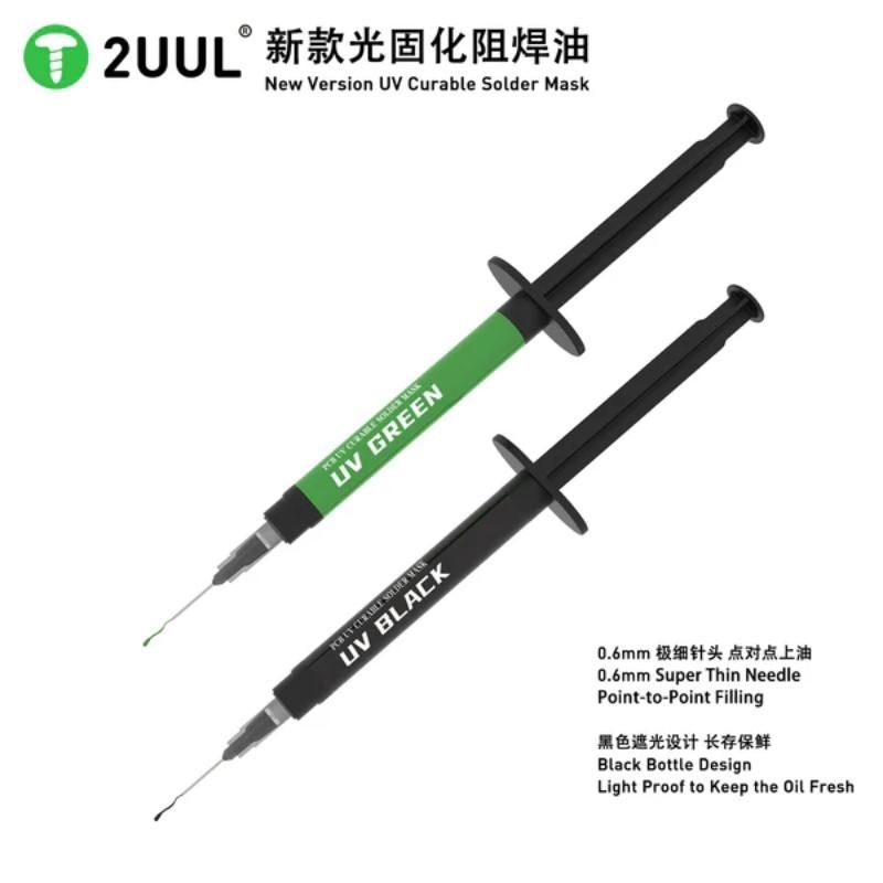 2UUL SC53 PCB UV GREEN S�v� Lehim