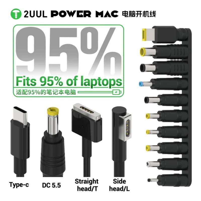 2UUL Pw08 Bilgisayar Tablet Tamiri i�in Power Mac Dijital G�� Anahtar� Kablosu