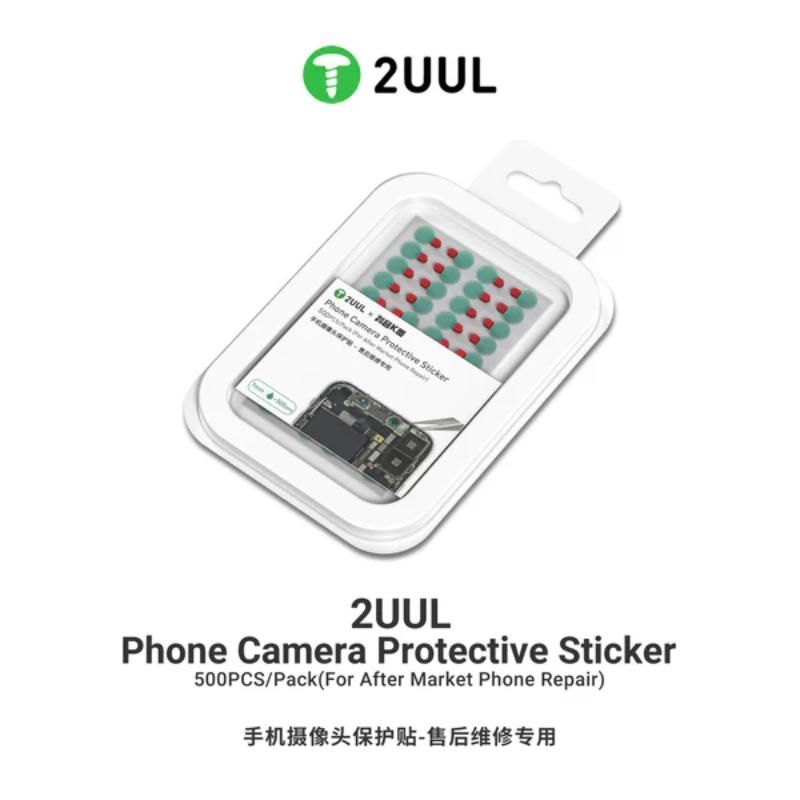 2UUL Da31 �n Kamera Koruma Etiketi Set/Ye�il