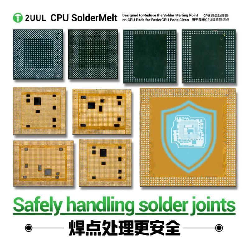 2UUL SC20 CPU SolderMelt Cpu Bacak Temizleme