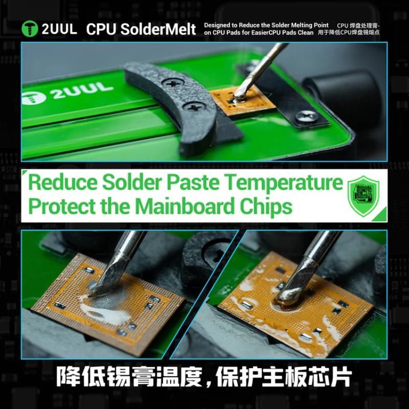 2UUL SC20 CPU SolderMelt Cpu Bacak Temizleme