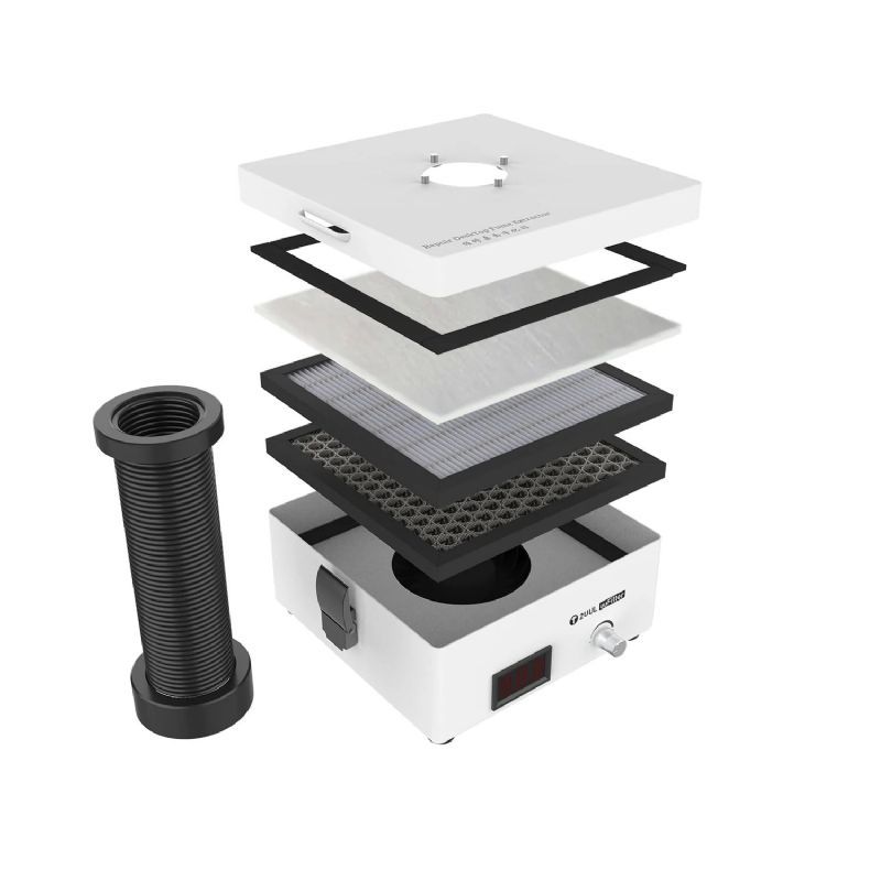 2UUL FE01 Masa �st� Duman Emici Fan + Filitre