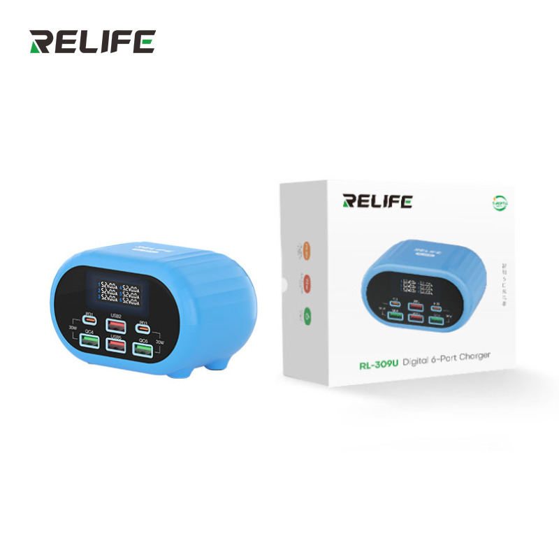 Relife Rl-309U 6 Port Usb Tester