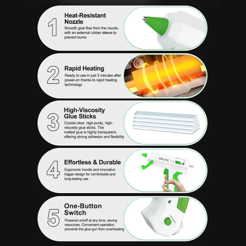 Relife Rl-062E Silikon Tabancas