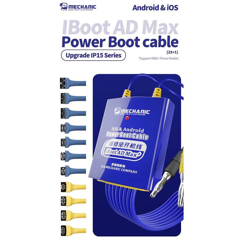 Mechanic �boot Ad Max+ 25+1 Iph Android Kablo