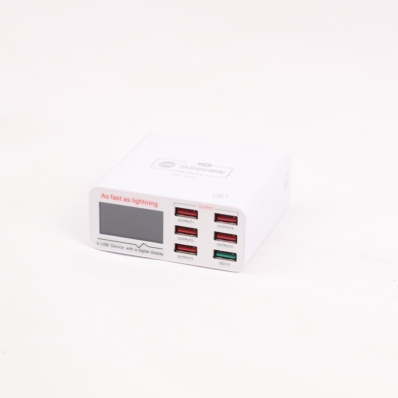 Sunshine Ss-304Q 6 Port Usb Tester